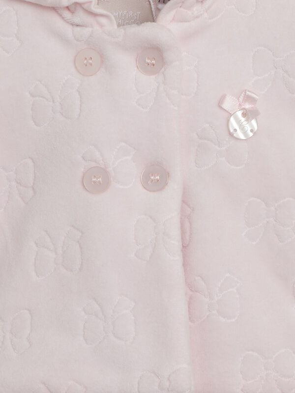 Jacquard Cardigan With Self Design image number 2